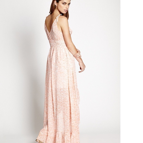 NEW GUESS  Chameleon Camouflage High-Low Dress - Picture 2 of 3